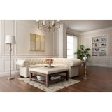 Espresso Round Pedestal Accent Side End Table