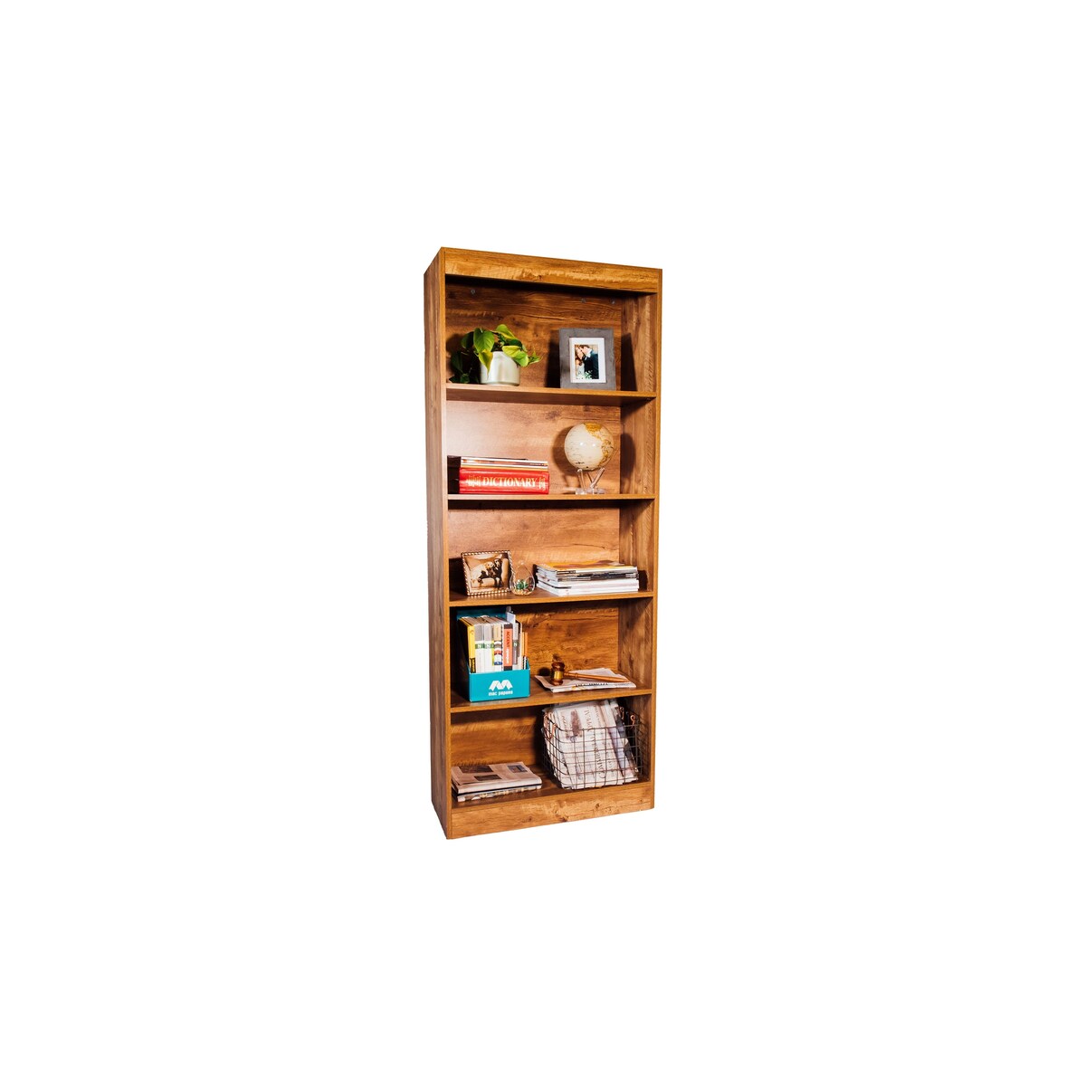 Essential Book Shelf, Classic Oak