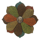 Essential Decor & Beyond Handcrafted Flower Metal Wall Decor EN40092