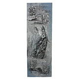 Essential Decor & Beyond 'Horse Face' Oil Painting on Canvas EN40689 - Blue