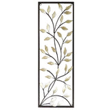 Essential Decor & Beyond Leaves on Branches Metal Wall Decor EN2074
