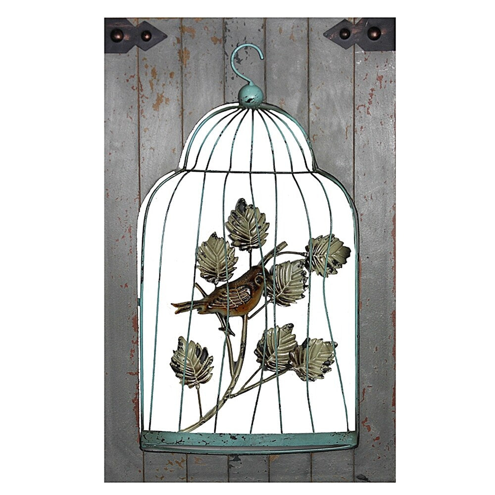 Essential Decor & Beyond Wildlife Wood and Metal Wall Decor EN18080 - Multi-color