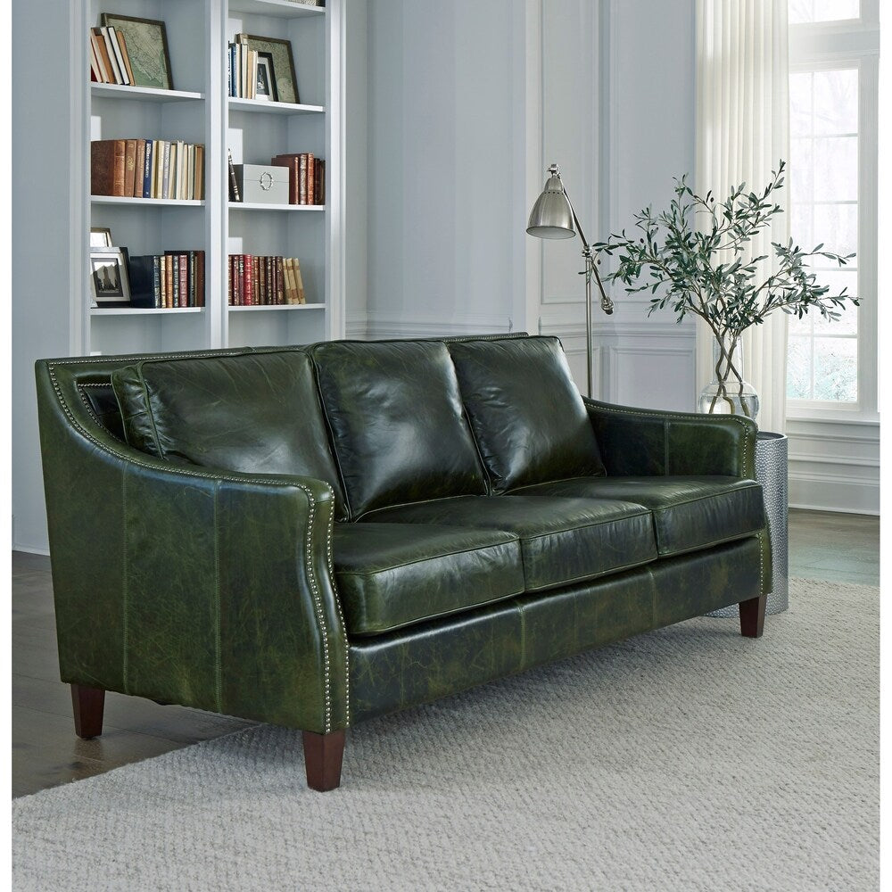 Overstock leather couch discount