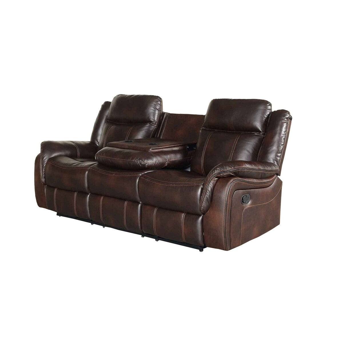 Estancy Faux Leather Reclining Sofa