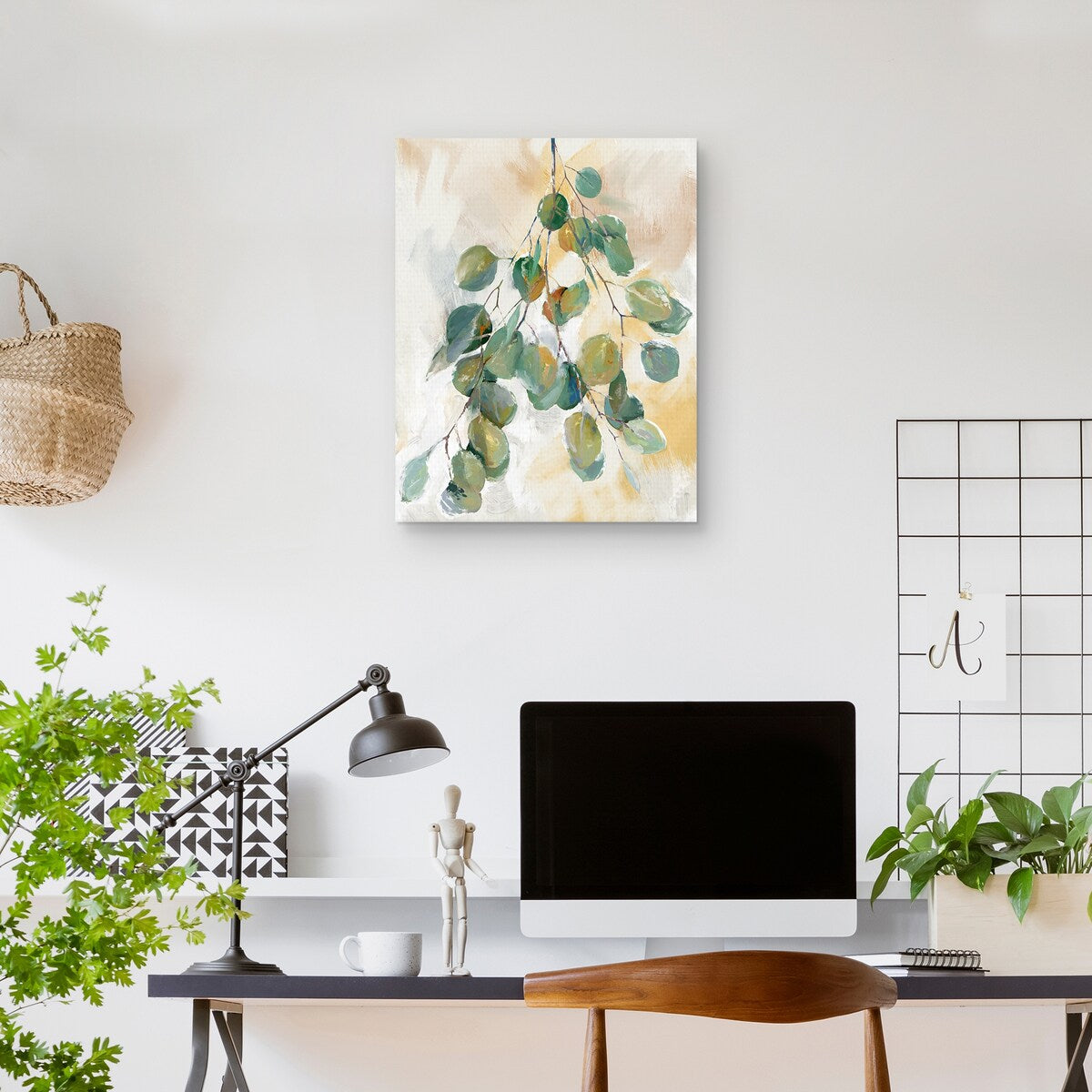 Eucalyptus I by Studio Arts Canvas Art Print