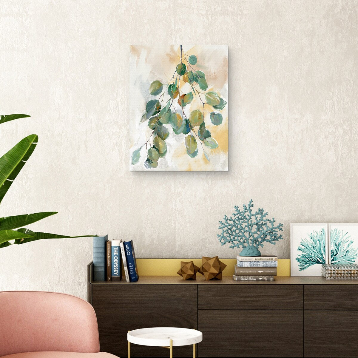 Eucalyptus I by Studio Arts Canvas Art Print