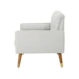 Eugene Fabric Mid-Century Modern Club Chair by Christopher Knight Home