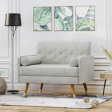 Eugene Fabric Mid-Century Modern Club Chair by Christopher Knight Home
