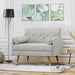 Eugene Fabric Mid-Century Modern Club Chair by Christopher Knight Home
