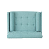 Eugene Fabric Mid-Century Modern Club Chair by Christopher Knight Home