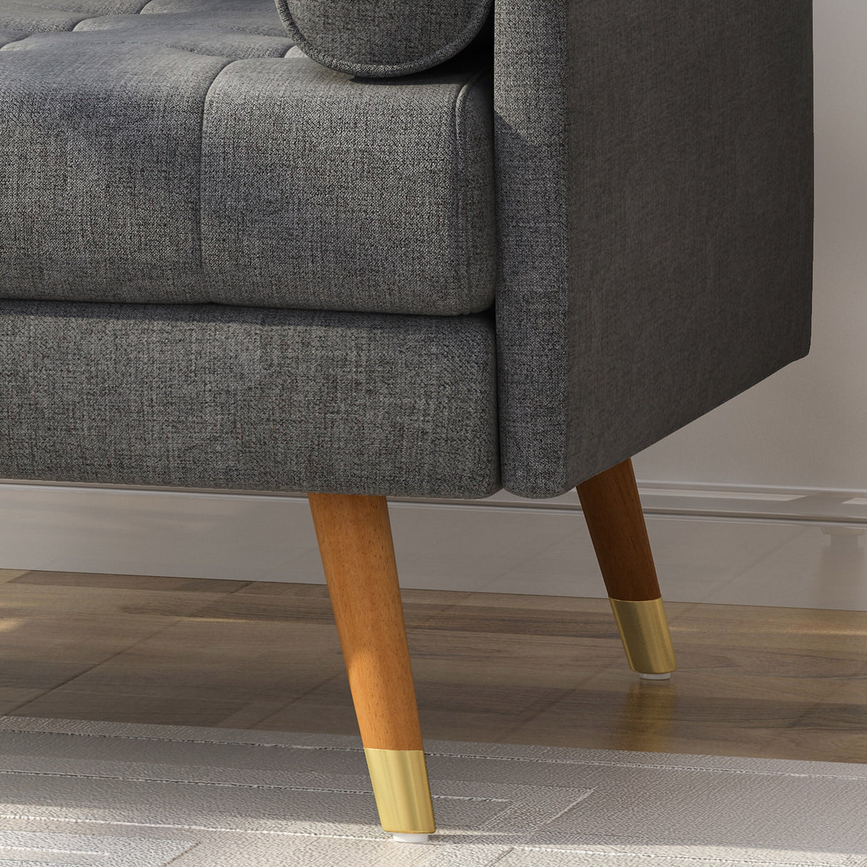 Eugene Fabric Mid-Century Modern Club Chair by Christopher Knight Home