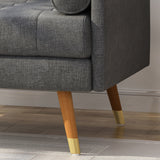Eugene Fabric Mid-Century Modern Club Chair by Christopher Knight Home