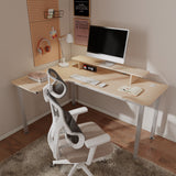 60 Inch Led L Shaped Desk Computer Corner Desk with Monitor Stand