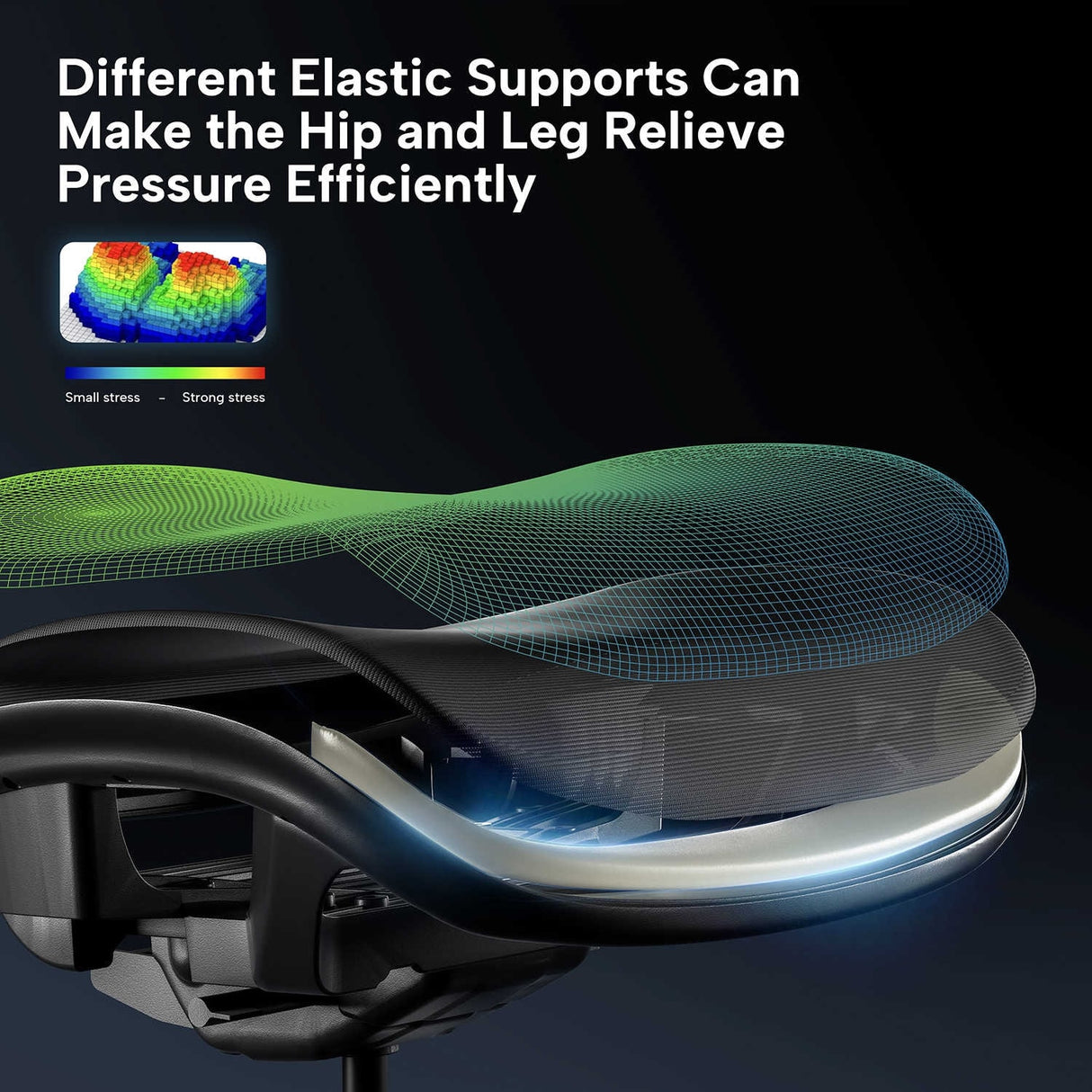 Eureka Ergonomic Home Office Computer Chair Swivel Mesh Gaming Chair with Lumbar Support & 4D Armrests
