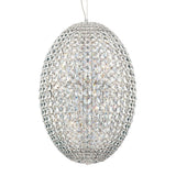 Eurofase Encore 24-Light Pendant, Chrome Finish - 23014-015 - 29.5" high x 19.75" in diameter