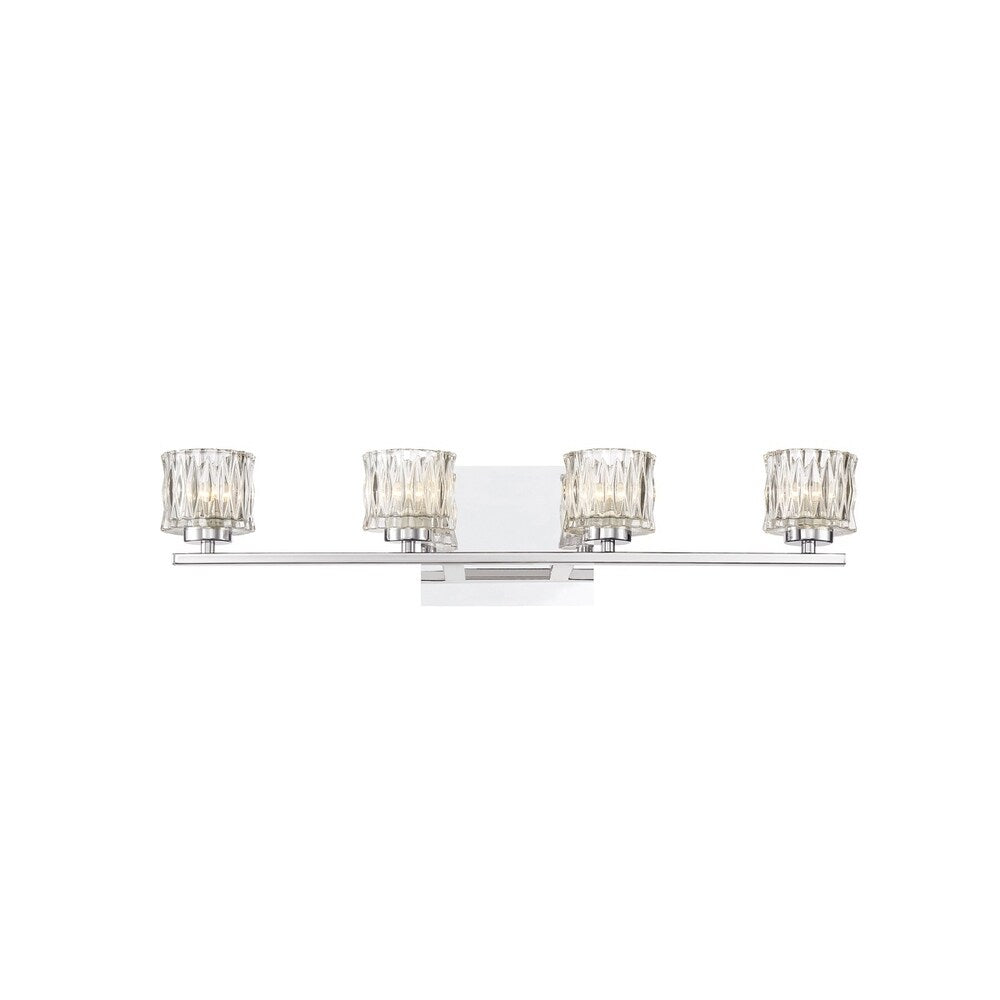 Eurofase Guelph LED 4-Light Vanity Light - 34161-012 - 5.25" high x 24.50" wide - 5.25" high x 24.50" wide