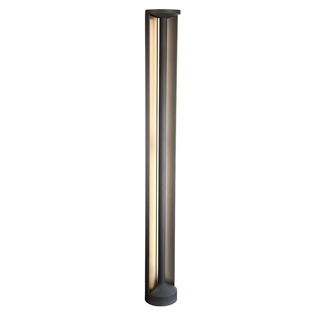 Eurofase Outdoor Bollard LED, Graphite Grey - 31919-029 - 55.13" high x 6.31" in diameter