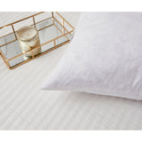 European 26-inch Square 230 Thread Count Down Alternative Pillow (Set of 2)
