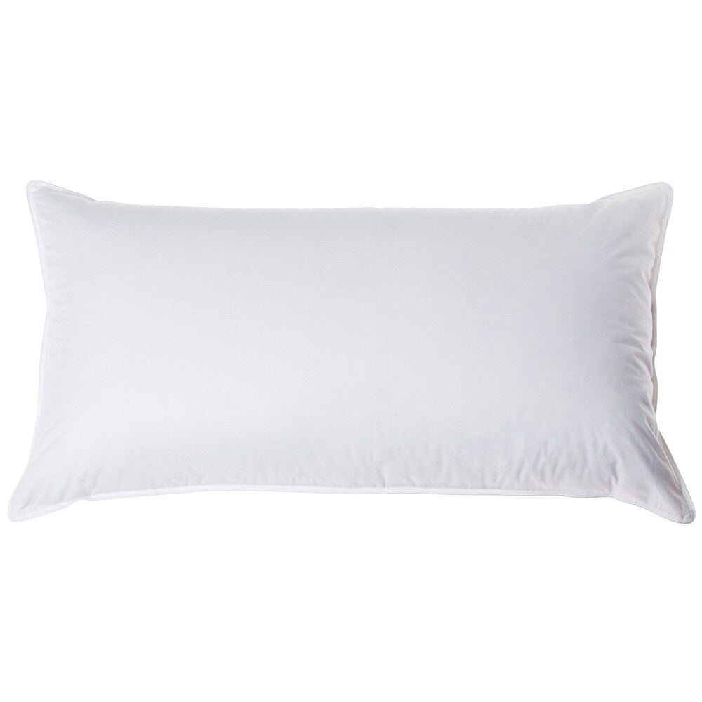 European Heritage Luxury Opulence Soft Hypoallergenic White Goose Down Pillow