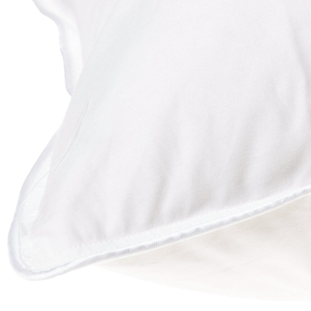 European Heritage Luxury Opulence Soft Hypoallergenic White Goose Down Pillow