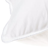 European Heritage Luxury Opulence Soft Hypoallergenic White Goose Down Pillow