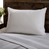 European Heritage Luxury Opulence Soft Hypoallergenic White Goose Down Pillow