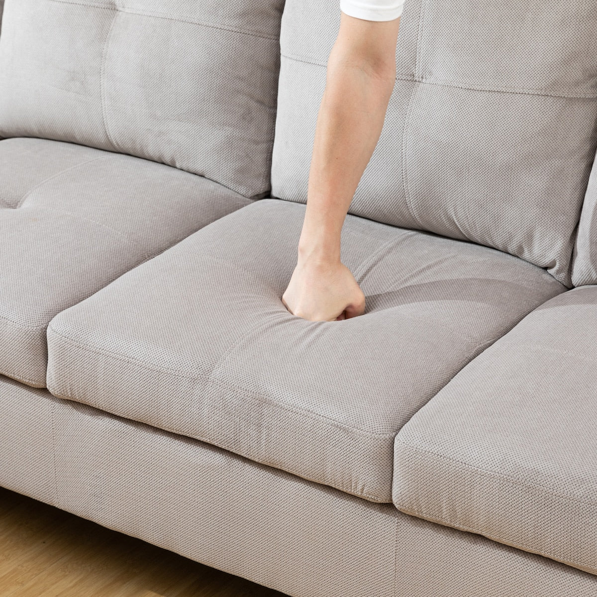 European Style Sectional Sofa Reversible Sectional Sectional Sofa