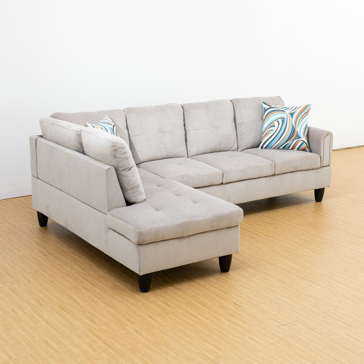 European Style Sectional Sofa Reversible Sectional Sectional Sofa