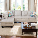 European Style Sectional Sofa Reversible Sectional Sectional Sofa