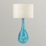 Eva Home One Light Table Lamp Mediterranean Seafoam Green - Exact Size