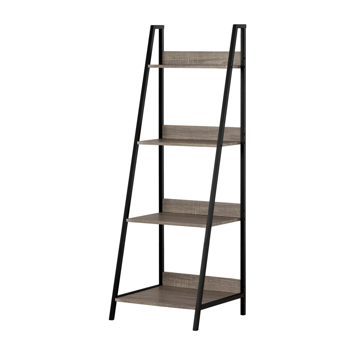 Evane 4 Fixed Shelves - Shelving Unit Ash Oak