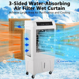 Evaporative Air Cooler, 3000CFM Swamp Cooler