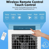 Evaporative Air Cooler, 3000CFM Swamp Cooler