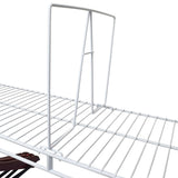 Evelots Closet Wire Shelf Divider-New & Improved-Separator-Easy Clip-Steel-Set/4