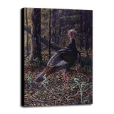 Ever Alert - Wild Turkey-WILGOE16385 Framed Print 36.75"x23.25" by Wilhelm Goebel