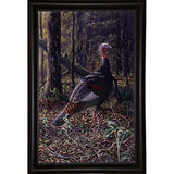Ever Alert - Wild Turkey-WILGOE16385 Framed Print 36.75"x23.25" by Wilhelm Goebel