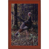 Ever Alert - Wild Turkey-WILGOE16385 Framed Print 36.75"x23.25" by Wilhelm Goebel