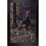 Ever Alert - Wild Turkey-WILGOE16385 Framed Print 36.75"x23.25" by Wilhelm Goebel
