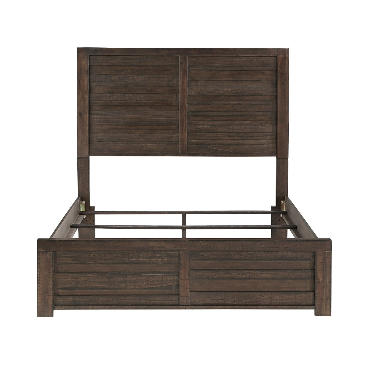 Everdeen Dark Brown Panel Bed