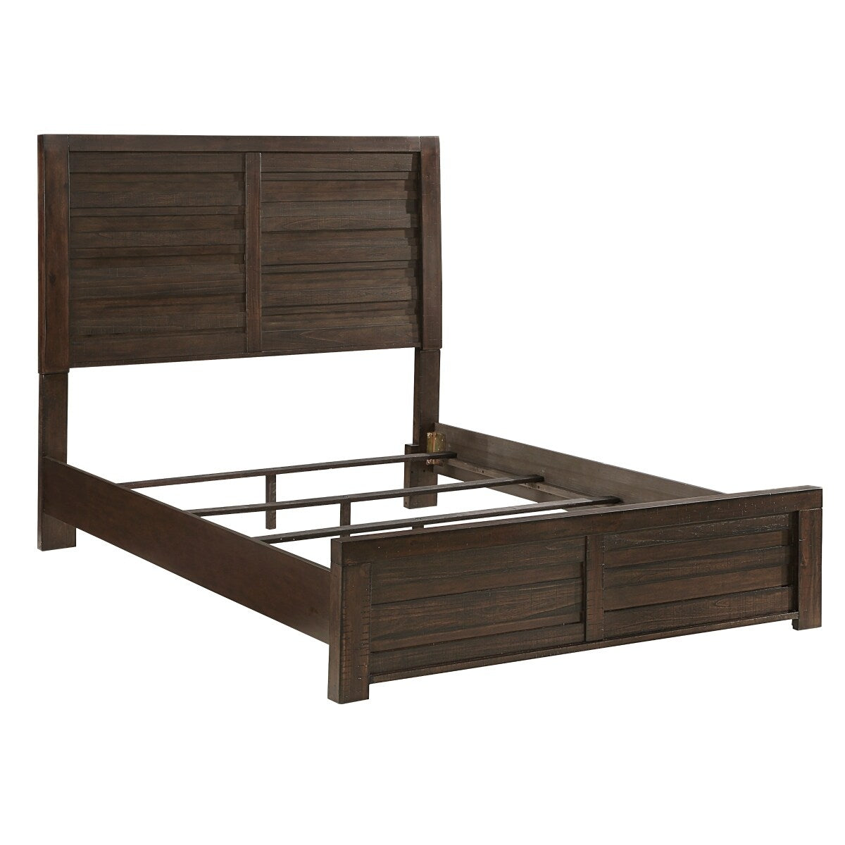 Everdeen Dark Brown Panel Bed