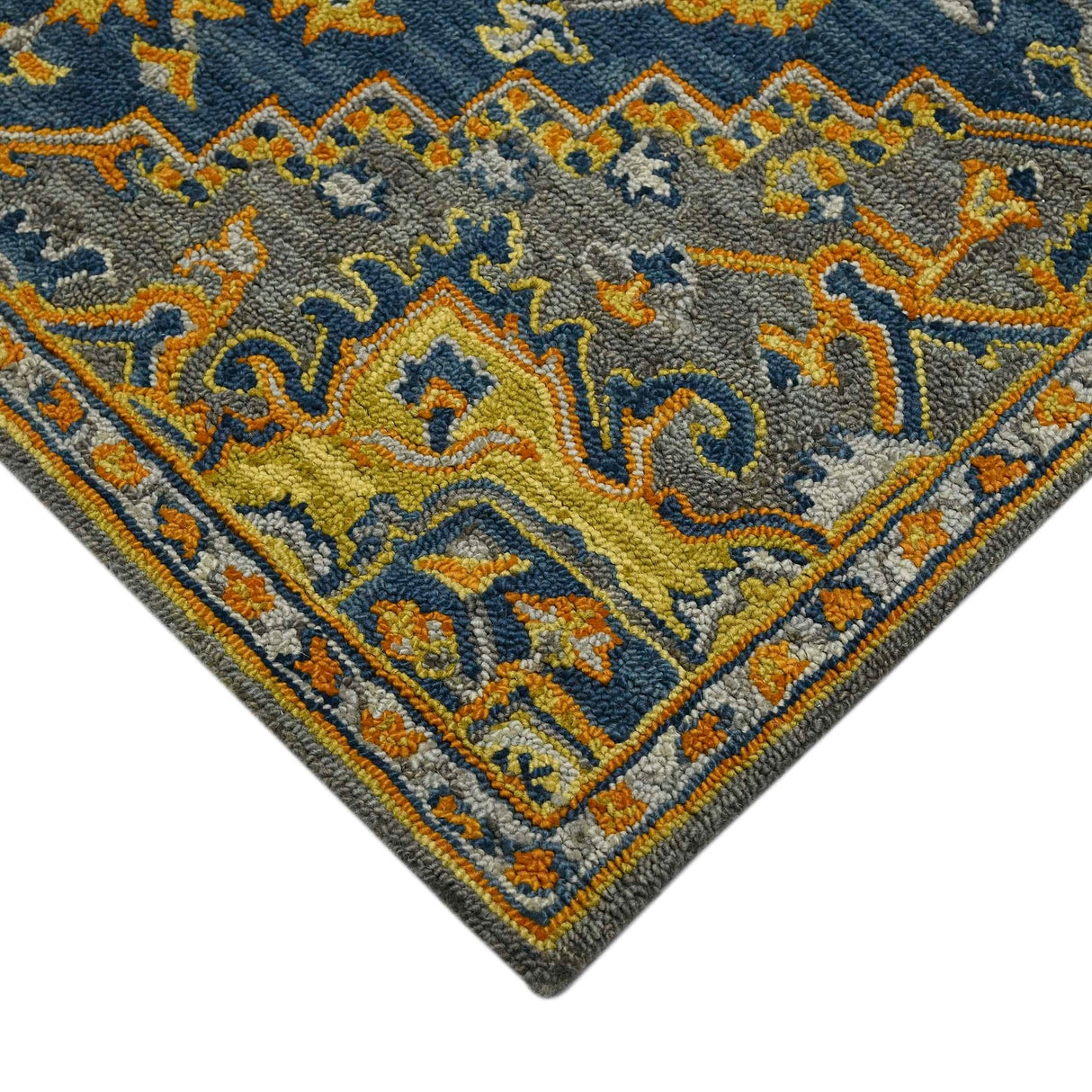 Everly Roe Boho Chic Hand-Tufted New Zealand Wool Area Rug