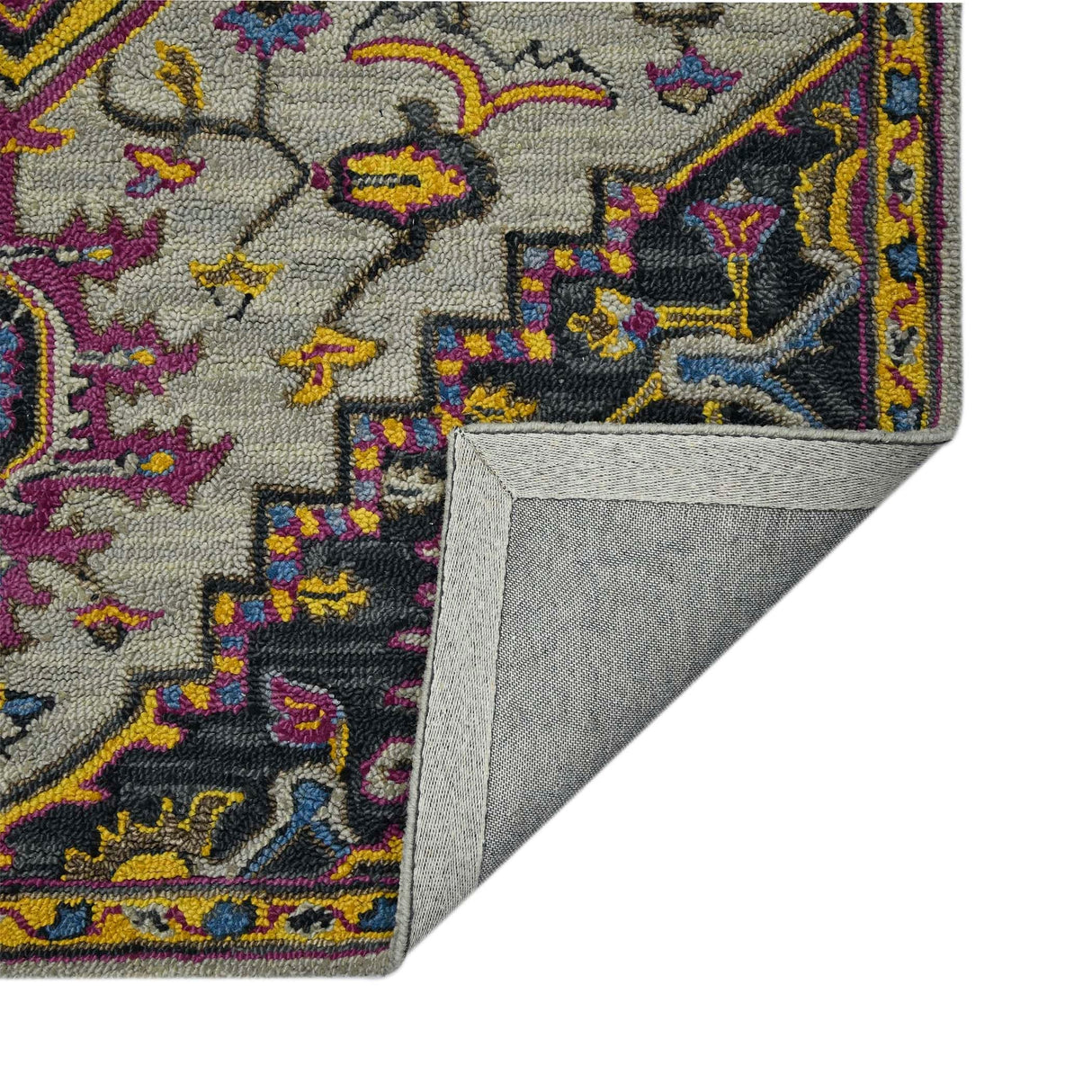 Everly Roe Boho Chic Hand-Tufted New Zealand Wool Area Rug
