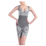 Evertone Bamboo Body Shaper with Back Cross Design - Medium