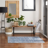 Everwash Callaghan Edith Distressed Vintage Machine Washable Area Rug