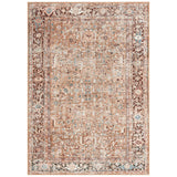 Everwash Callaghan Edith Distressed Vintage Machine Washable Area Rug