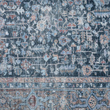 Everwash Callaghan Edith Distressed Vintage Machine Washable Area Rug