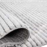 Evolution Pepita Modern Shaggy Moroccan Polyester Area Rug