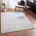 Evolution Pepita Modern Shaggy Moroccan Polyester Area Rug