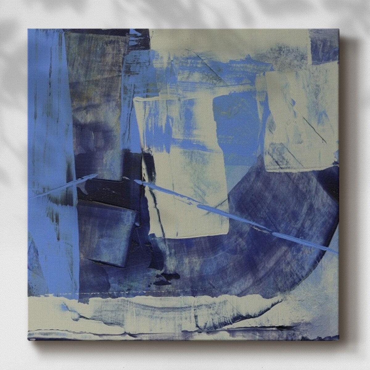 Evolve Blue II-Gallery Wrapped Canvas