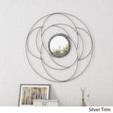 Evonne Modern Circular Wall Mirror by Christopher Knight Home - N/A